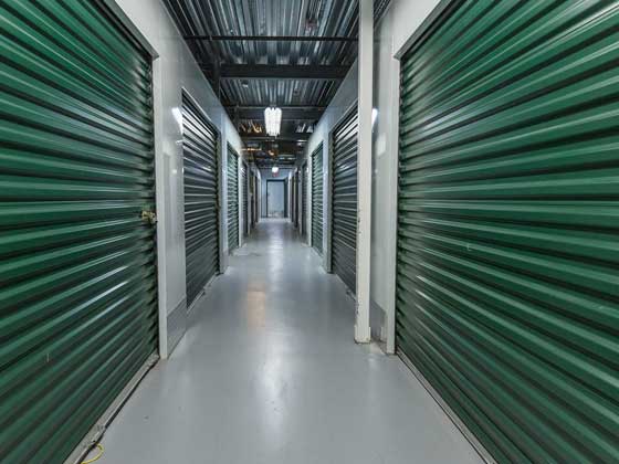 Green Storage Doors